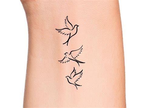 Tiny Dove Tattoo