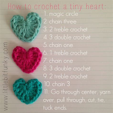 Tiny Heart Crochet
