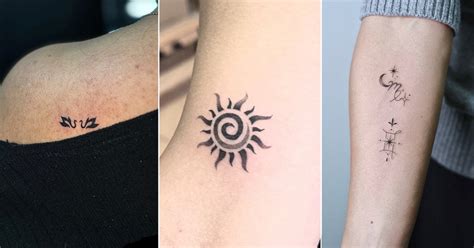 Tiny Symbol Tattoos