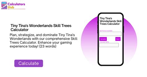 Tiny Tina'S Calculator