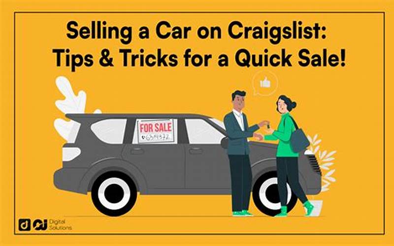 Tips For Buying Or Selling A Vehicle On Craigslist