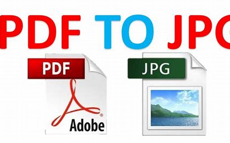 Tips For Converting Jpg To Pdf