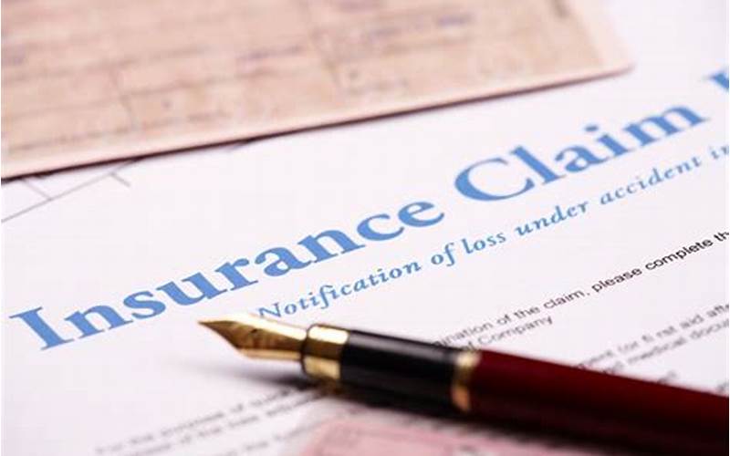 Tips For Filing An Insurance Claim
