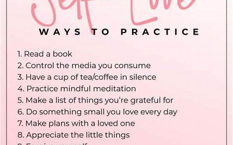 Tips For Practicing Self-Love