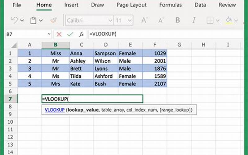 Tips For Using Vlookup In Excel