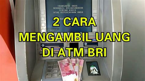 Tips Menarik Uang di Atm BRI