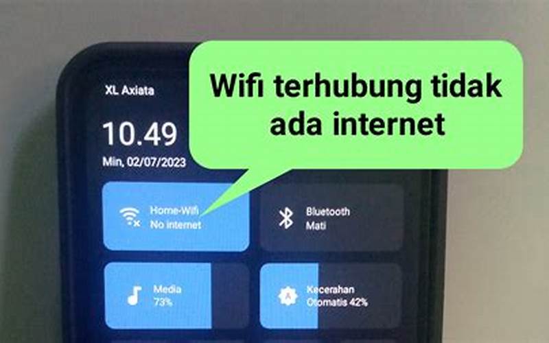 Tips Mengatasi Wifi Tidak Ada Internet