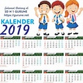 Tips Menggunakan Vector Kalender 2019 CDR