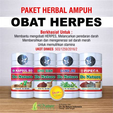 Tips Mengonsumsi Obat Herbal untuk Penyakit Herpes