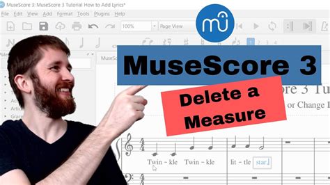 Tips for Deleting Measures in Musescore