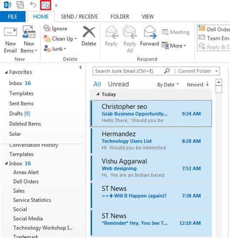 Tips for Selecting Multiple Emails in Outlook
