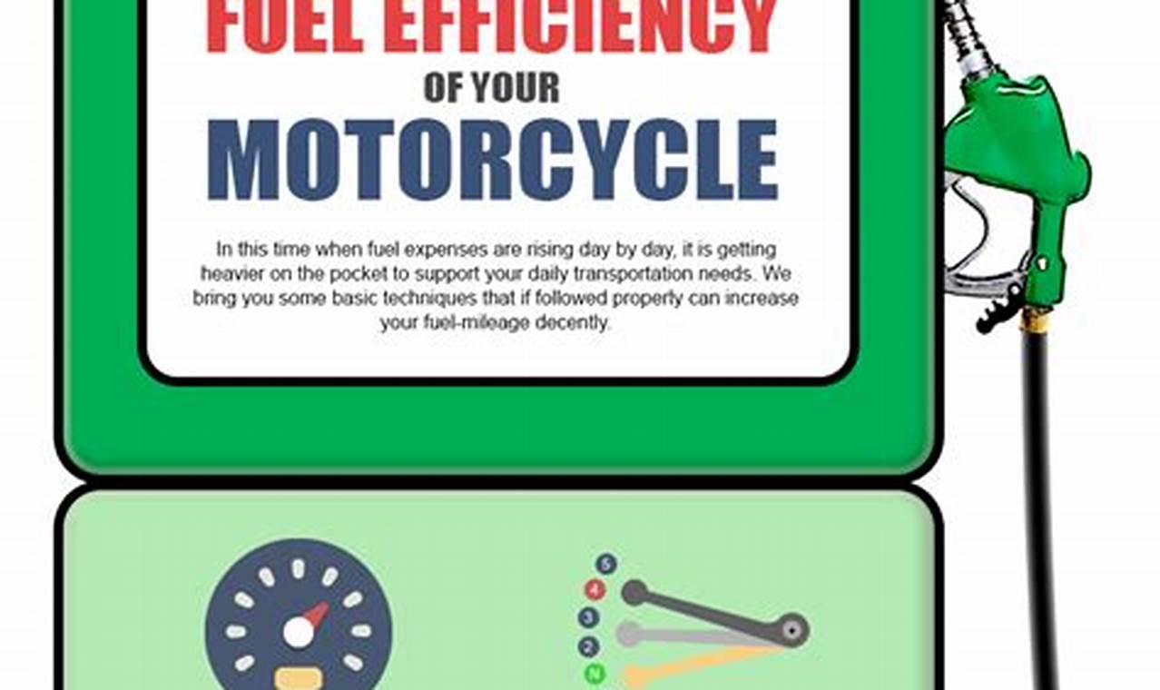 Tips for improving motorcycle fuel efficiency