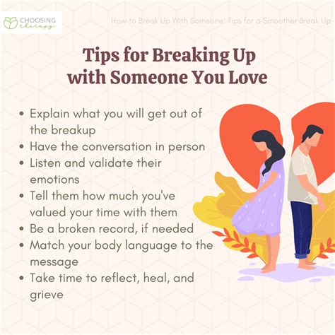 Tips For A Smooth Break Up