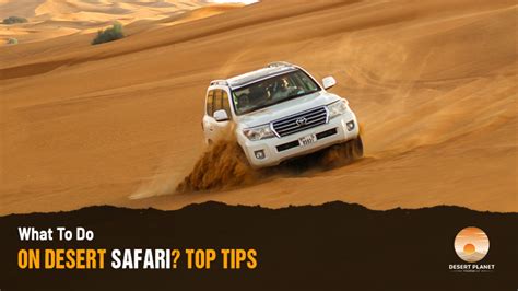 Tips For An Enjoyable Desert Safari