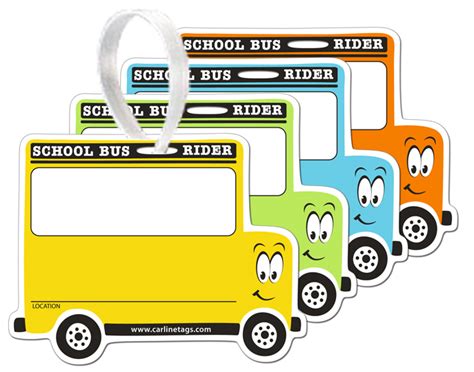 Tips For Using School Bus Name Tags