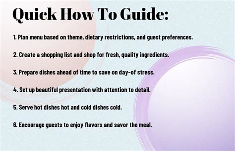 Tips Gastronomic Experience