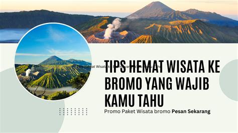 Tips liburan hemat ke Gunung Bromo tanpa menguras dompet
