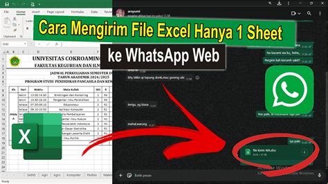 Tips Kirim File Excel Lewat WhatsApp