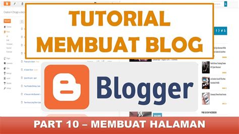Tips Membuat Halaman Menarik di Blogger cara membuat halaman di blogger