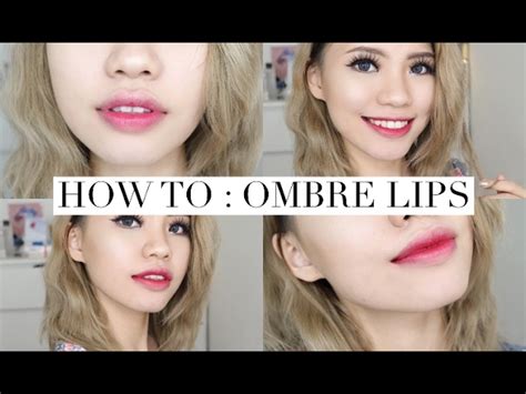 Tips Membuat Ombre Lips
