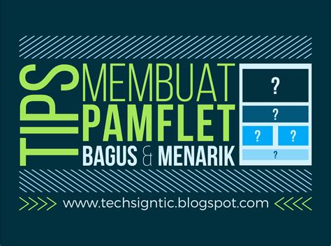 tutorial pembuatan pamflet