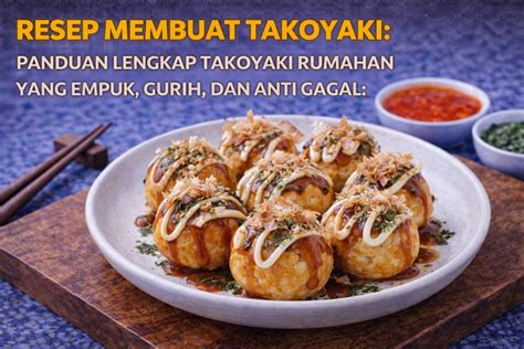Tips Membuat Takoyaki
