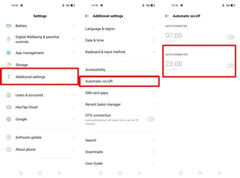 Ilustrasi tips mengoptimalkan fitur Auto Power On/Off di HP OPPO