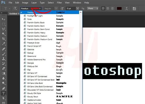 Tips Mengubah Jenis Huruf di Adobe Photoshop