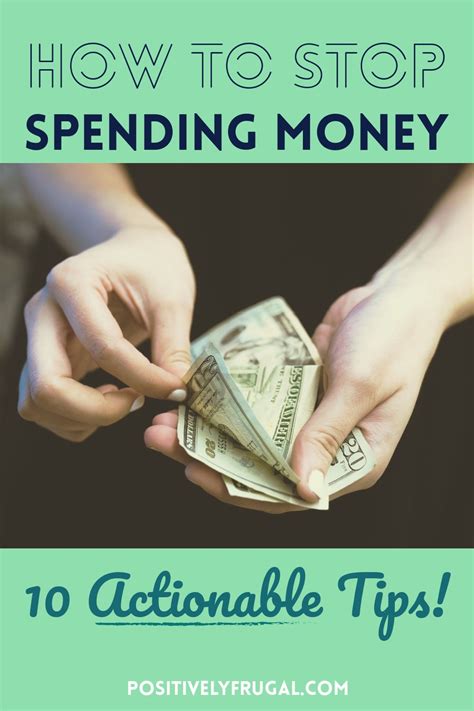 Tips On How To Stop Spending Money