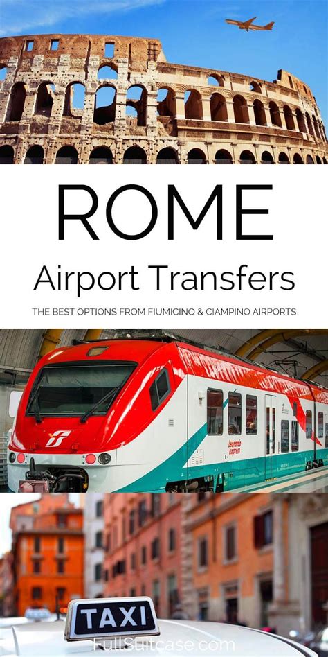 Tips Rome Airport Transfers