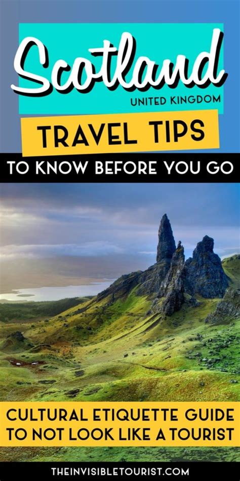 Tips Scotland Tour