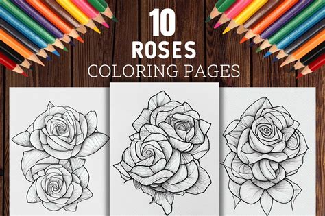 Tips and Tricks for Coloring Realistic Roses