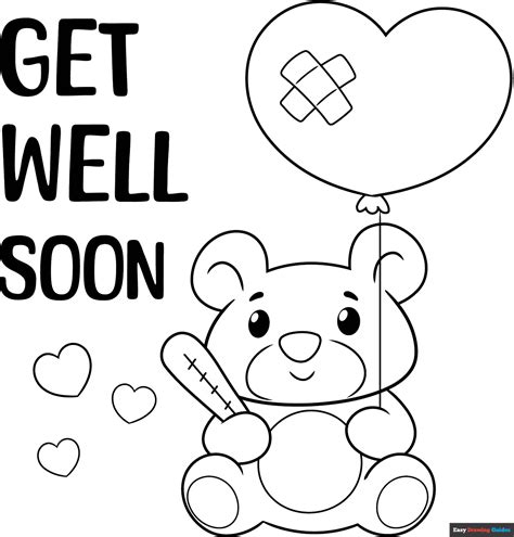 Tips and Tricks for Coloring Your Get Well Soon Card