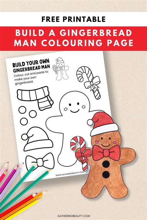 Tips and Tricks for Making Your Gingerbread Colouring Sheet Pop