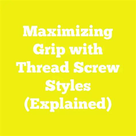 Tips and Tricks for Maximizing Your Screw Crayons