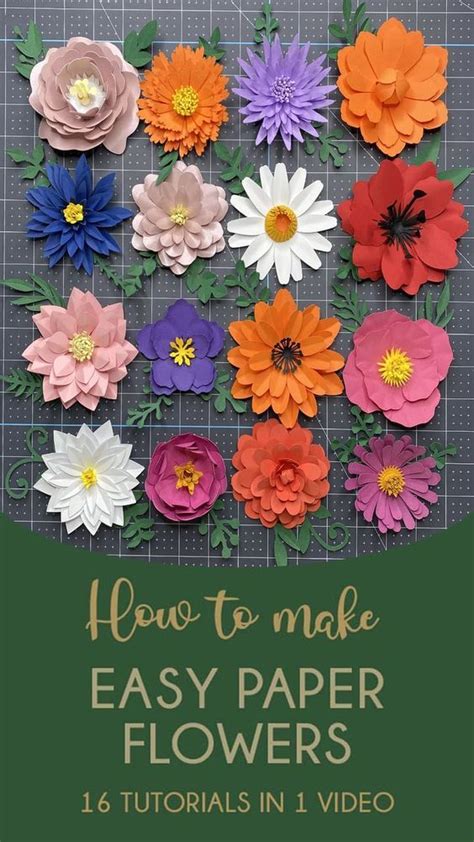 Tips and Tricks for Next-Level Paper Flowers
