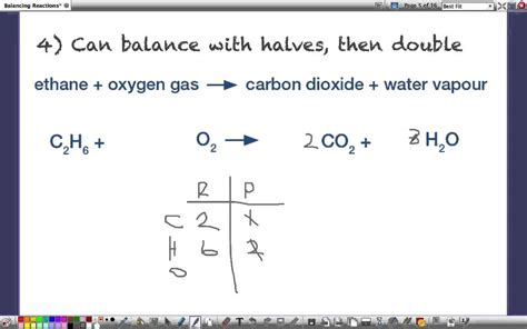 Tips and Tricks for Tricky Balancing Chemical Equations Questions