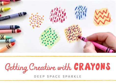 Tips and Tricks for Using Sparkle Crayons