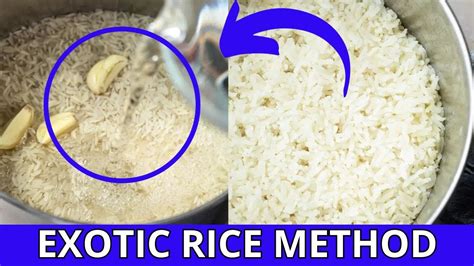 Tips and Tricks for the Exotic Rice Method