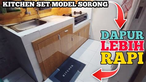 tutorial membuat kitchen set