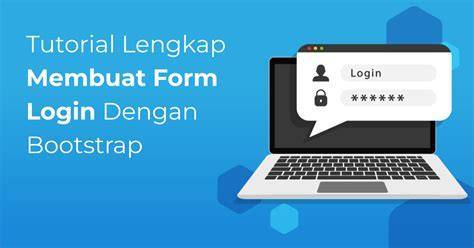 Tips dan Trik tutorial membuat form login dengan bootstrap