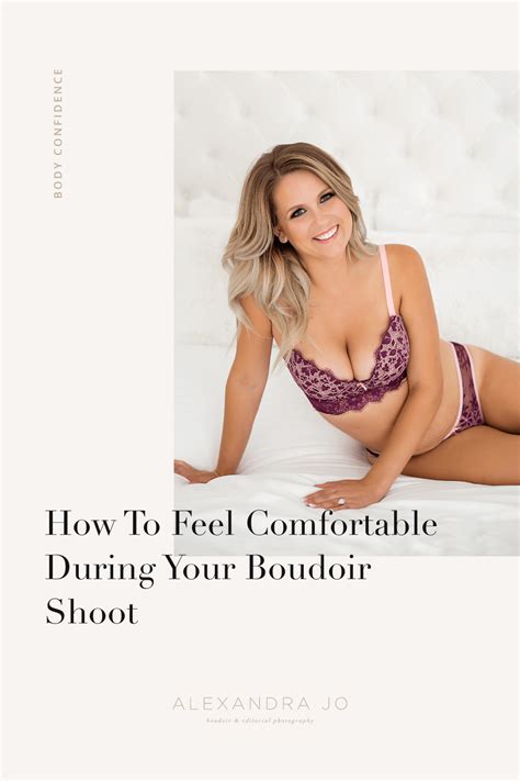 Tips feel comfortable photo shoot