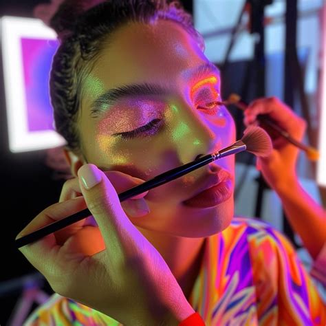 Tips for Applying Neon Makeup