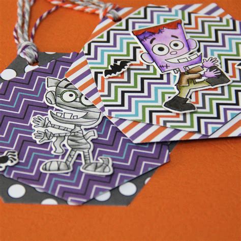 Tips for Attaching Your Spooky Gift Tags
