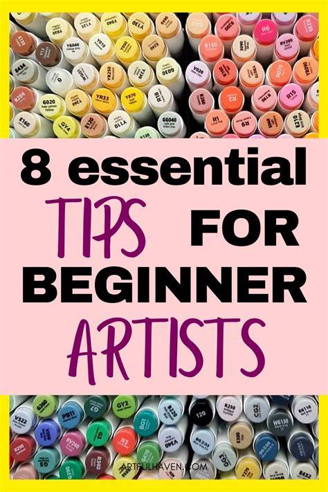 Tips for Beginner Artists