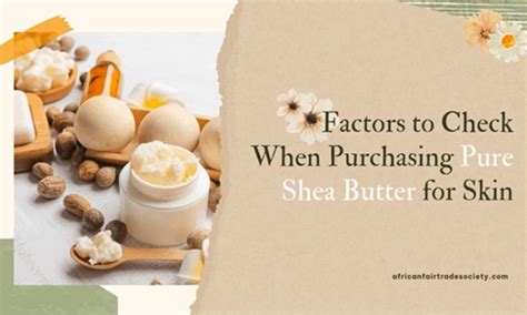 Tips for Buying Quality Shea Butter For Skin