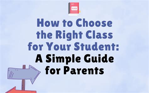 Tips for Choosing the Right Class