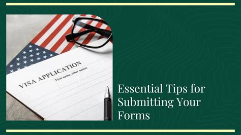 Tips for Completing and Submitting Your Forms