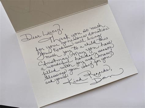 Tips for Crafting Perfect Handwritten Thank You Cards