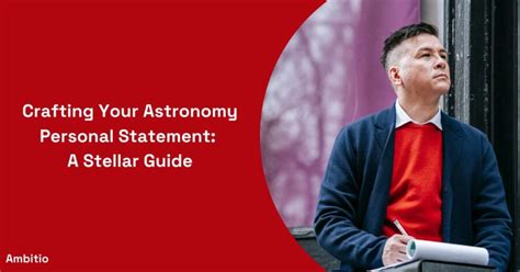 Tips for Crafting a Stellar Personal Statement